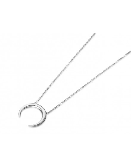 Gargantilla Media Luna Rodiada