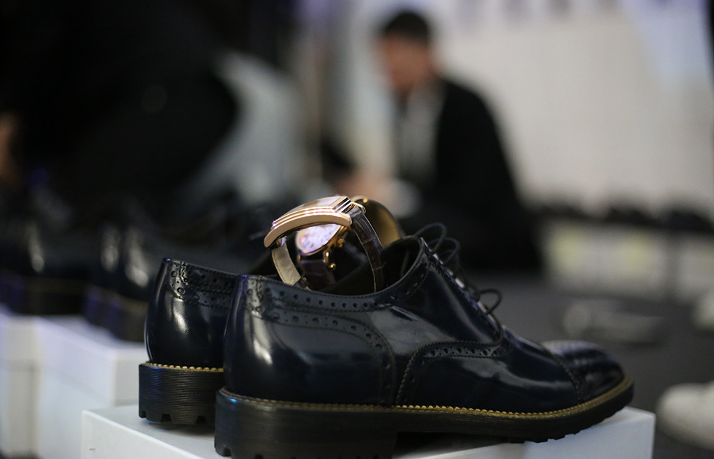 Desfile de García Madrid con relojes de Müss por Bowtieblue