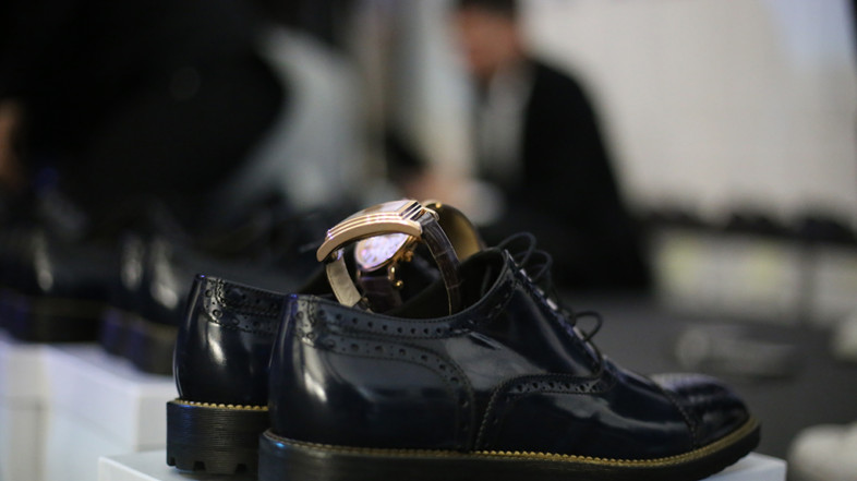 Desfile de García Madrid con relojes de Müss por Bowtieblue