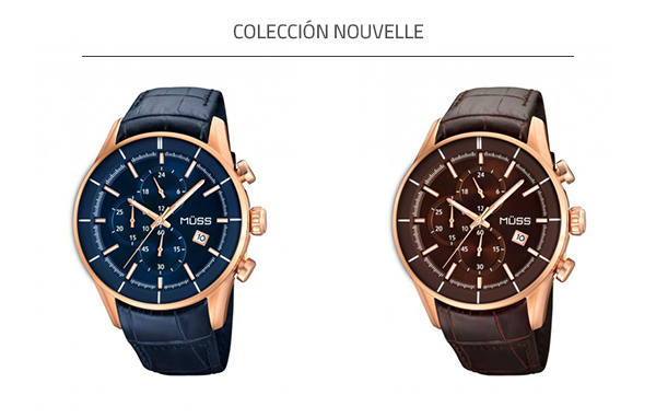 Reloj de piel MÜSS colección Nouvelle